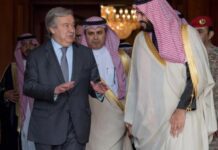 Ανακοινώσεις κατά της επίθεσης του Ισραήλ από Γκουτέρες και Σαουδική Αραβία