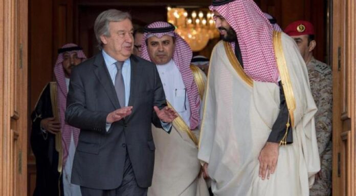 Ανακοινώσεις κατά της επίθεσης του Ισραήλ από Γκουτέρες και Σαουδική Αραβία