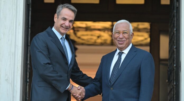 Μητσοτάκης σε Κόστα: «Όχι στο SAFE χώρες που απειλούν κράτη-μέλη της Ε.Ε.»