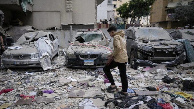 Σφοδρή επίθεση στη Βηρυτό με νεκρό υψηλόβαθμο στέλεχος της Χεζμπολάχ