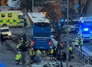Τραγωδία στη Στοκχόλμη: Λεωφορείο παρασύρει πεζούς στη Valhallavagen