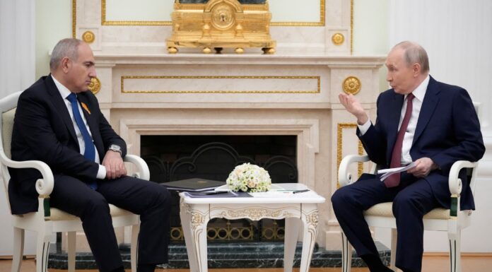 Πούτιν προς Πασινιάν: Μη ρεαλιστική η ένταξη της Αρμενίας στην Ευρωπαϊκή Ένωση