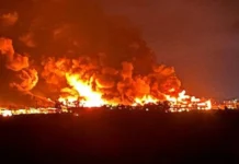 Πρωτοφανές βαλλιστικό μπαράζ στο Κίεβο μετά τα ουκρανικά πλήγματα στη Ρωσία.